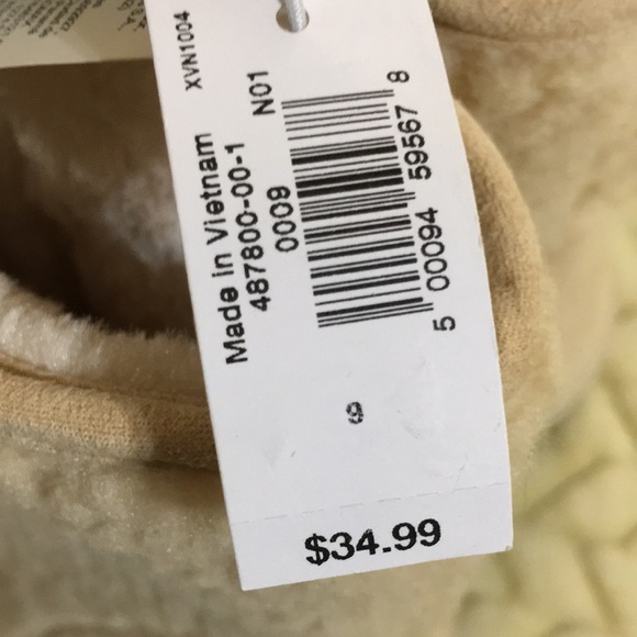 Old Navy Faux fur beige size 9 ankle boots - Picture 5 of 5